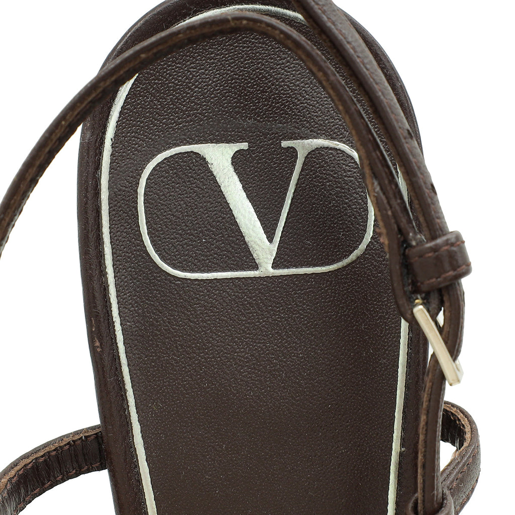 Valentino Tricolor VLogo Iconographe Slingback Pumps 38