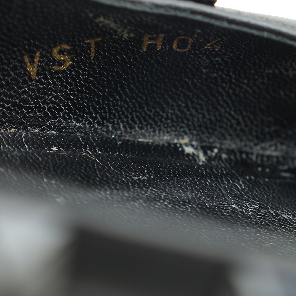 Valentino Black Rockstud Slingback Pump 38