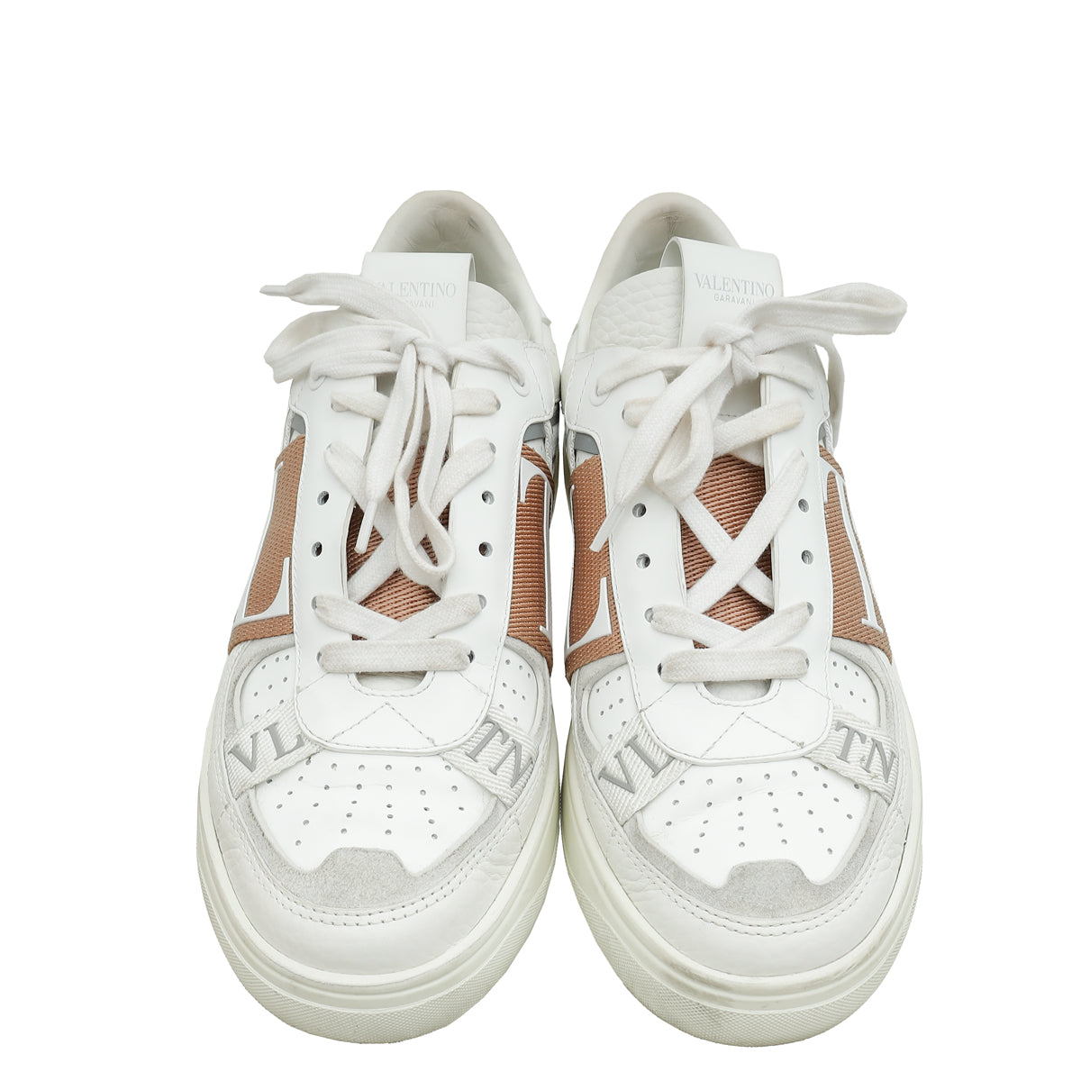 Valentino Bicolor VLTN Logo With Band Low Top Sneaker 39.5