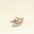 Valentino Poudre Rockstud Caged Mules 39.5