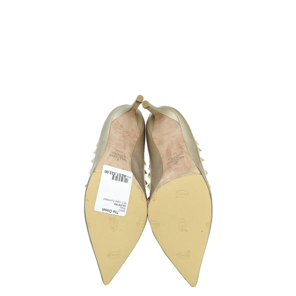 Valentino Skin Rockstud Pump 39.5