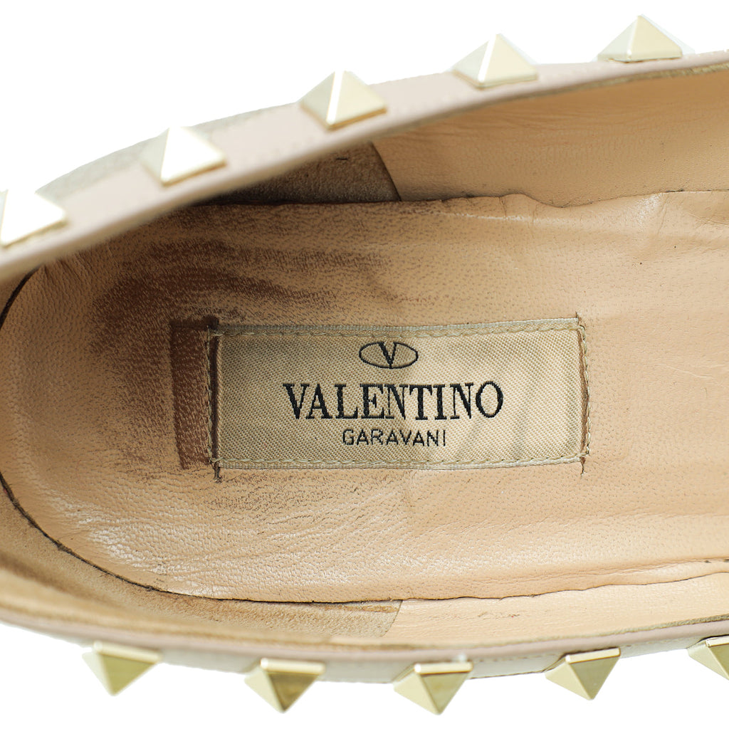 Valentino Skin Rockstud Pump 39.5