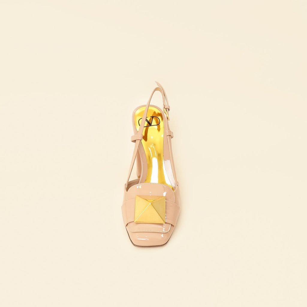 Valentino One Stud Slingback Pumps 39