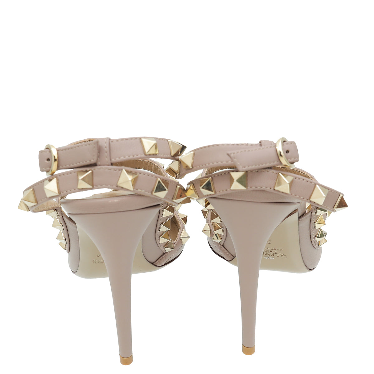 Valentino Poudre Rockstud Caged Slingback Pump 39