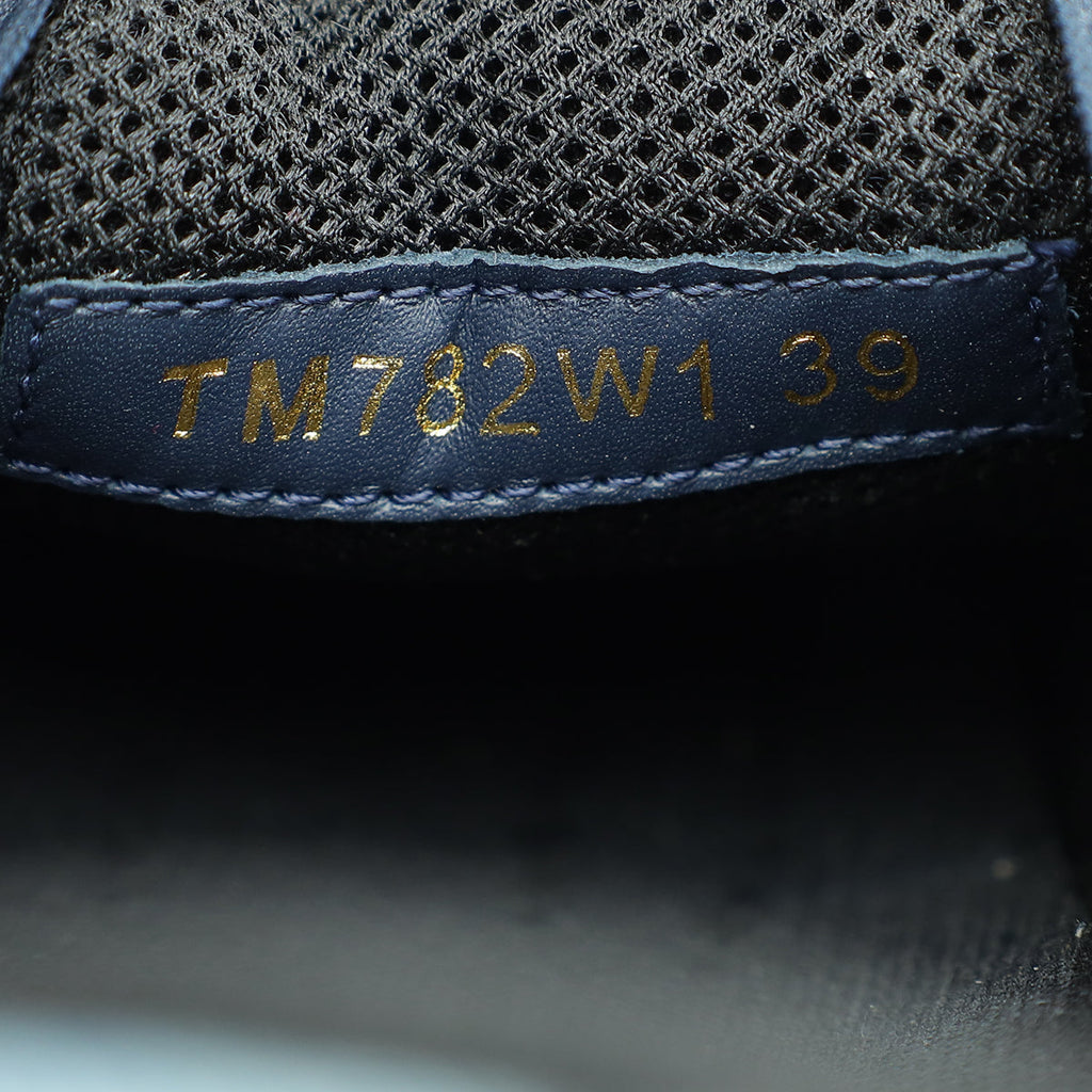 Valentino Multicolor Blue Denim Camustar Slip On Sneaker 39