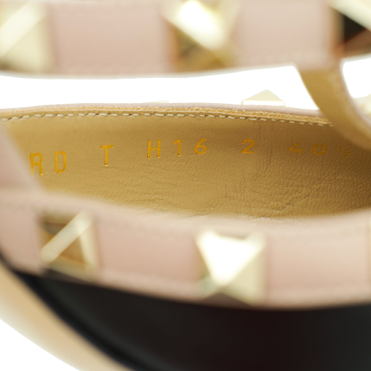 Valentino Bicolor Rockstud Heeled Mules 40.5