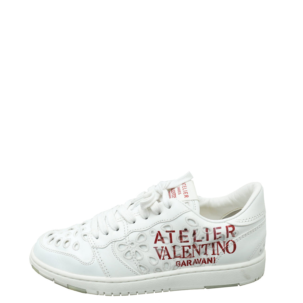 Valentino White Atelier 03 Rose Edition Sneaker 40