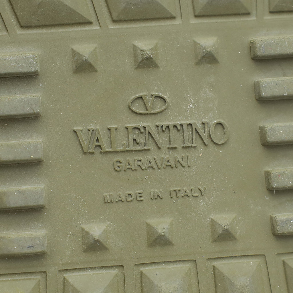 Valentino Olive Rockrunner Camouflage Sneaker 40