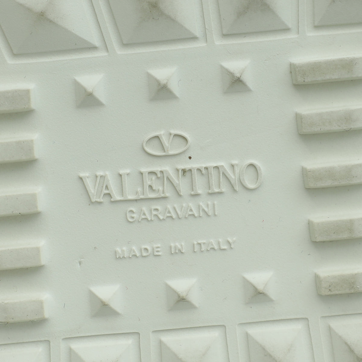 Valentino Bicolor Open Rockstud Sneaker 41