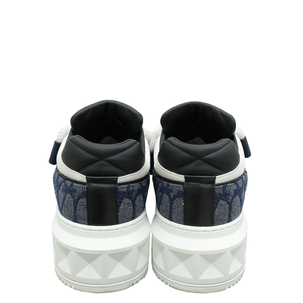 Valentino Denim Tricolor One Stud XL Sneakers 43.5