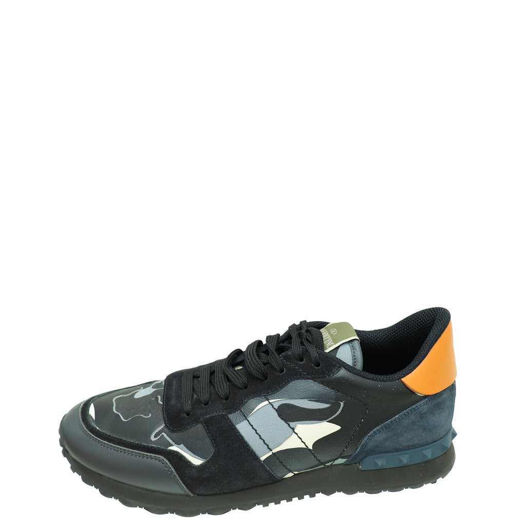 Valentino Multicolor Rockstud Patchwork Sneaker 43