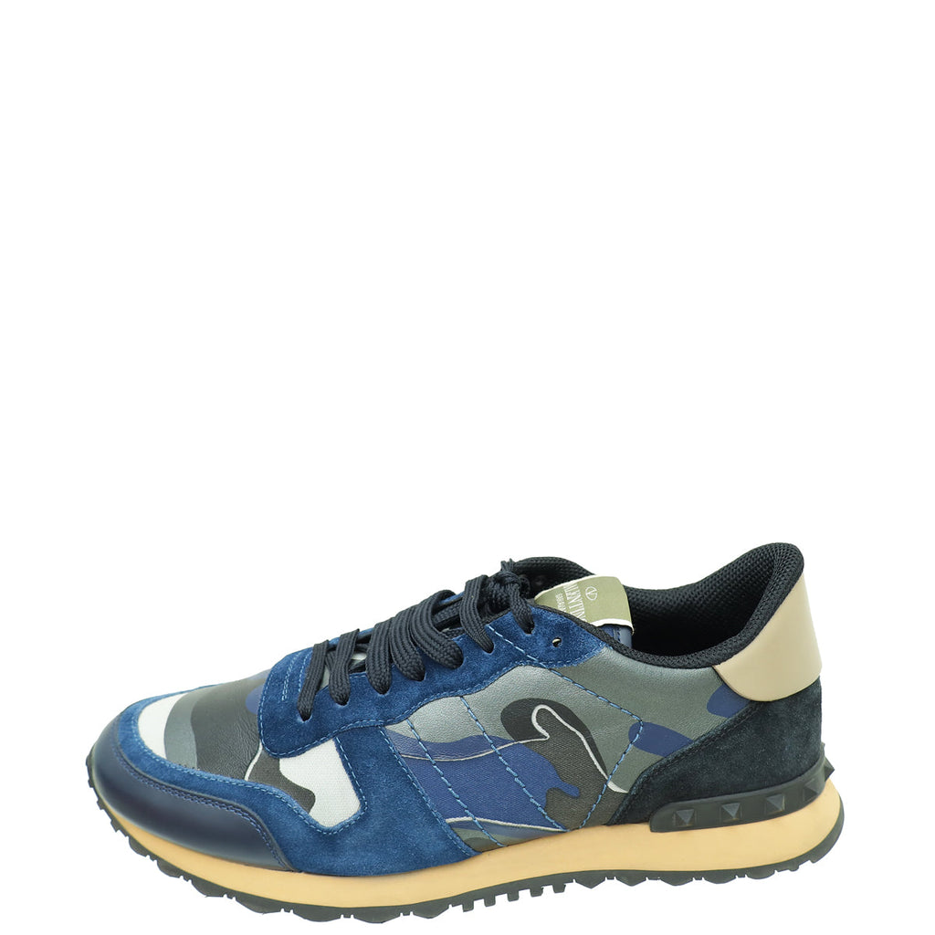 Valentino Multicolor Rockstud Patchwork Sneaker 43