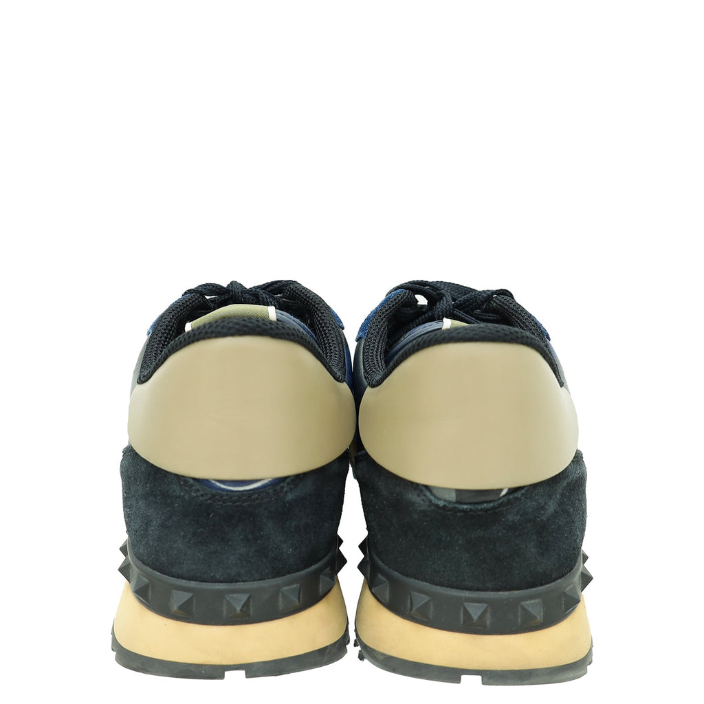 Valentino Multicolor Rockstud Patchwork Sneaker 43