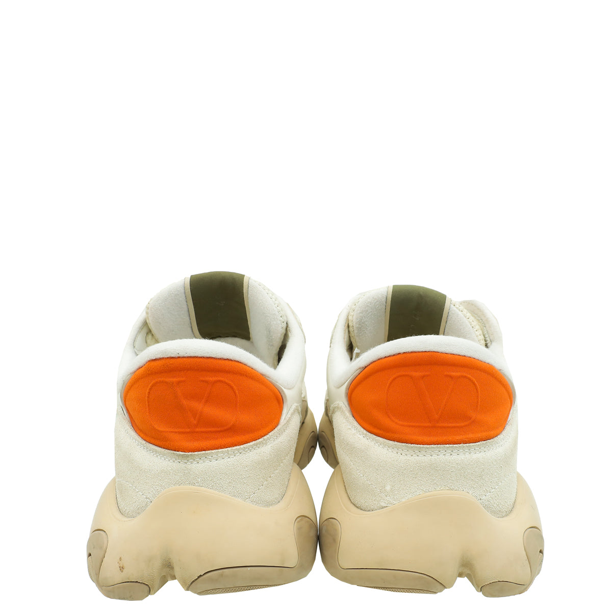 Valentino Cream Bubbleback Sneakers 44