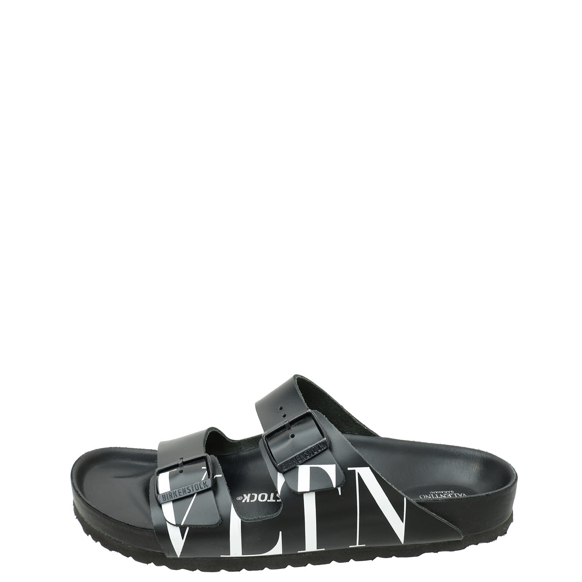 Valentino Black x Birkenstock VLTN Slide Sandals 44
