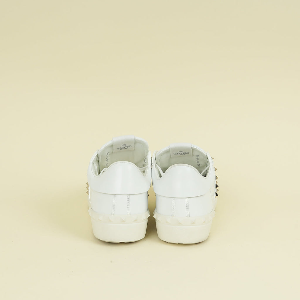 Valentino White Rockstud Untitled Sneaker 44