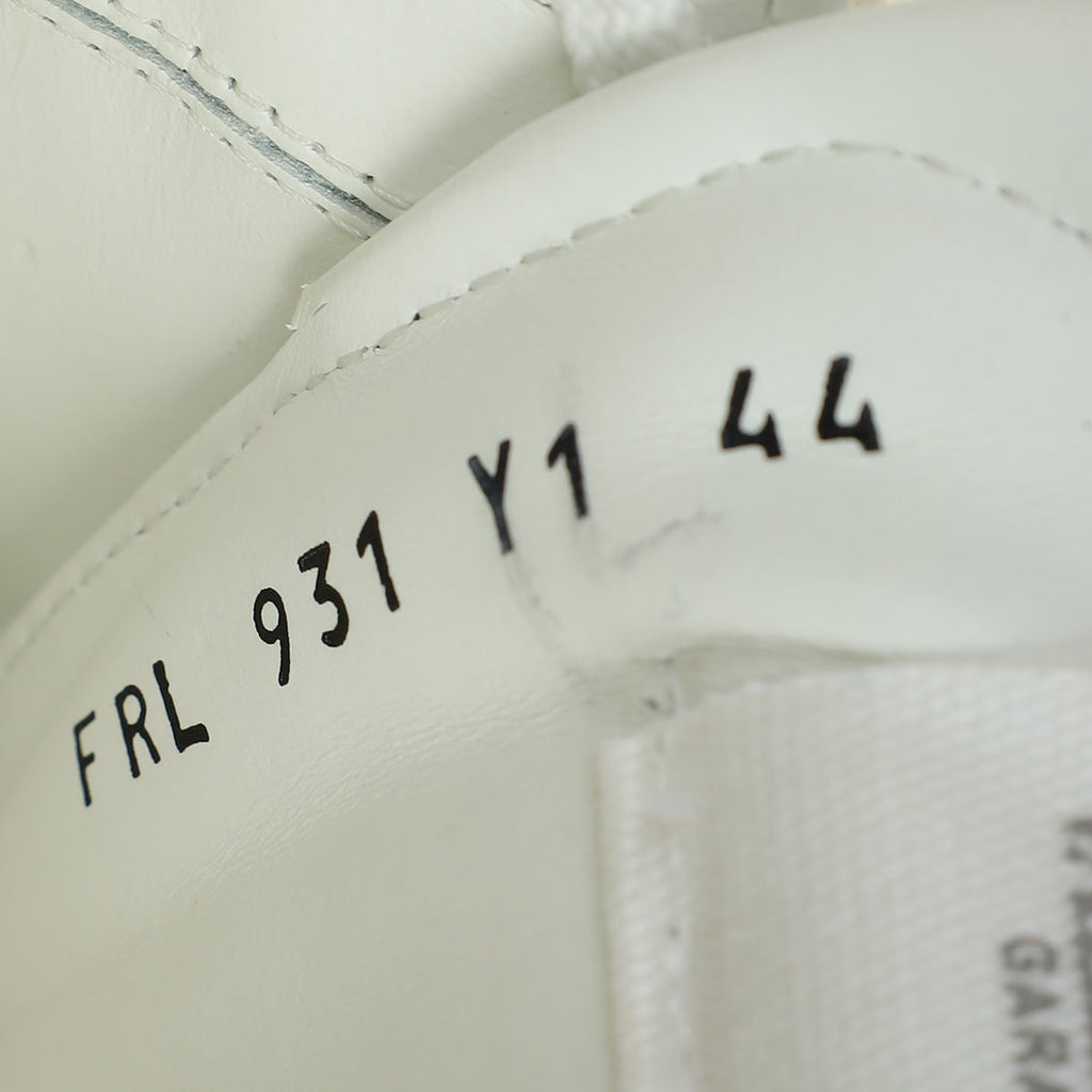 Valentino White Rockstud Untitled Sneaker 44