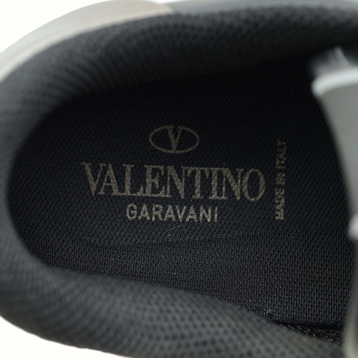 Valentino Black Camouflage Rockrunner Sneakers 45