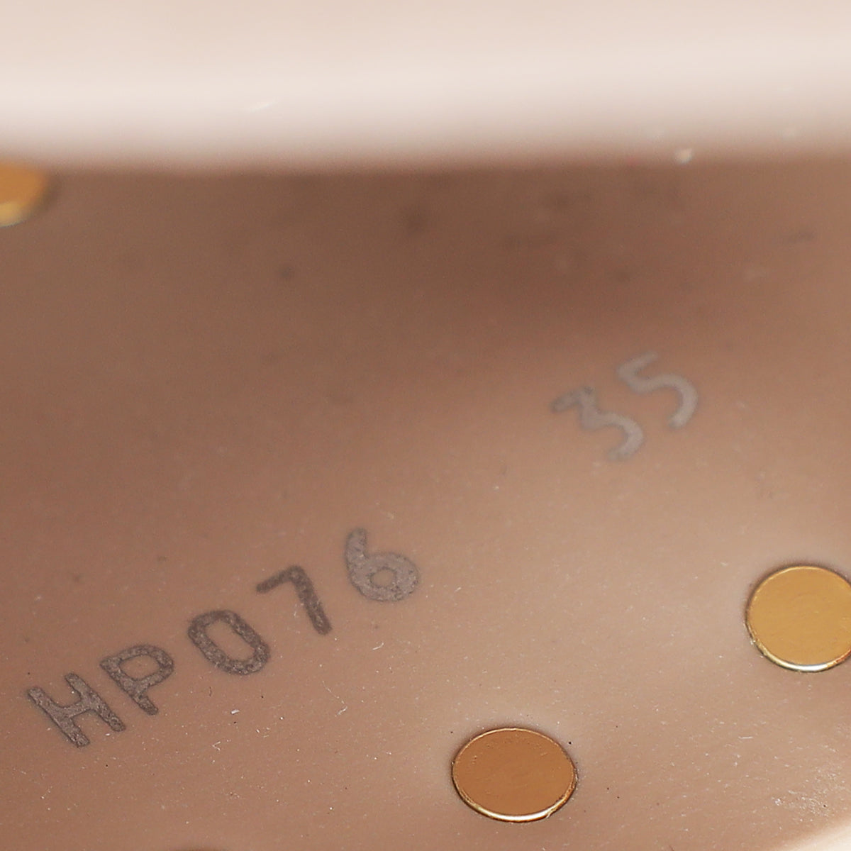 Valentino Poudre Rockstud Rubber Slide Sandal 35