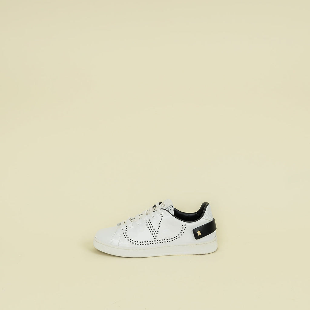 Valentino Bicolor Backnet Low-top Sneakers 35