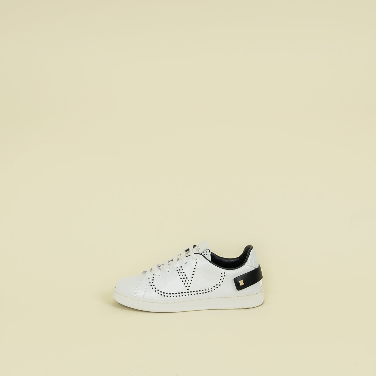 Valentino Bicolor Backnet Low-top Sneakers 35