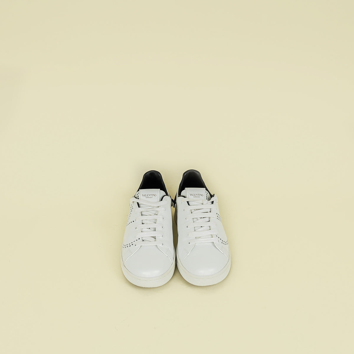 Valentino Bicolor Backnet Low-top Sneakers 35