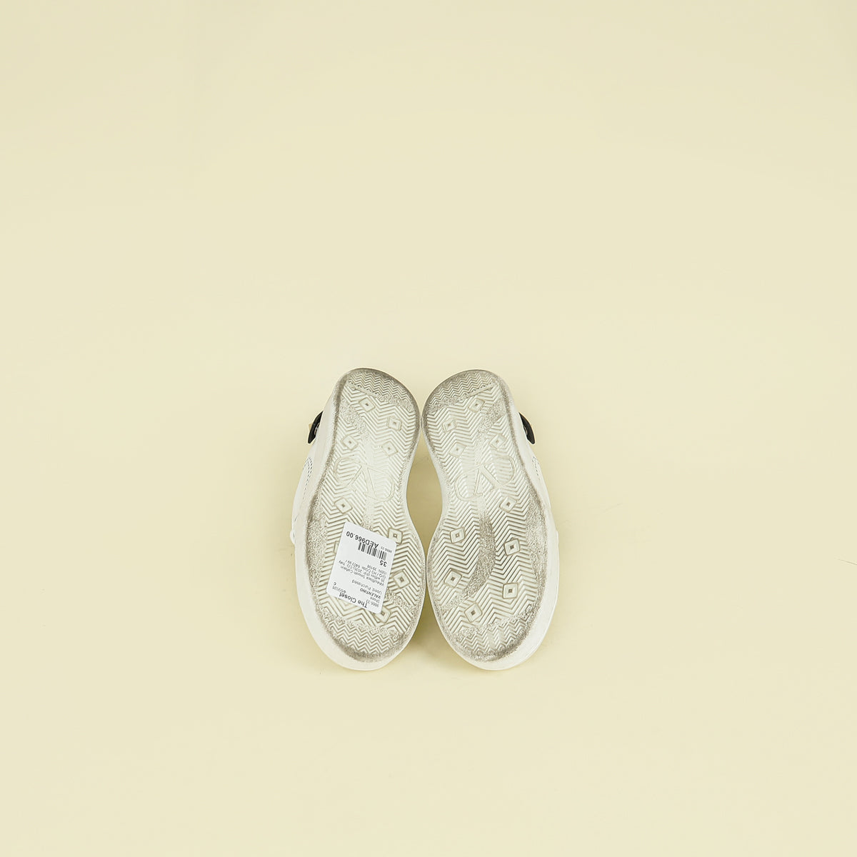 Valentino Bicolor Backnet Low-top Sneakers 35