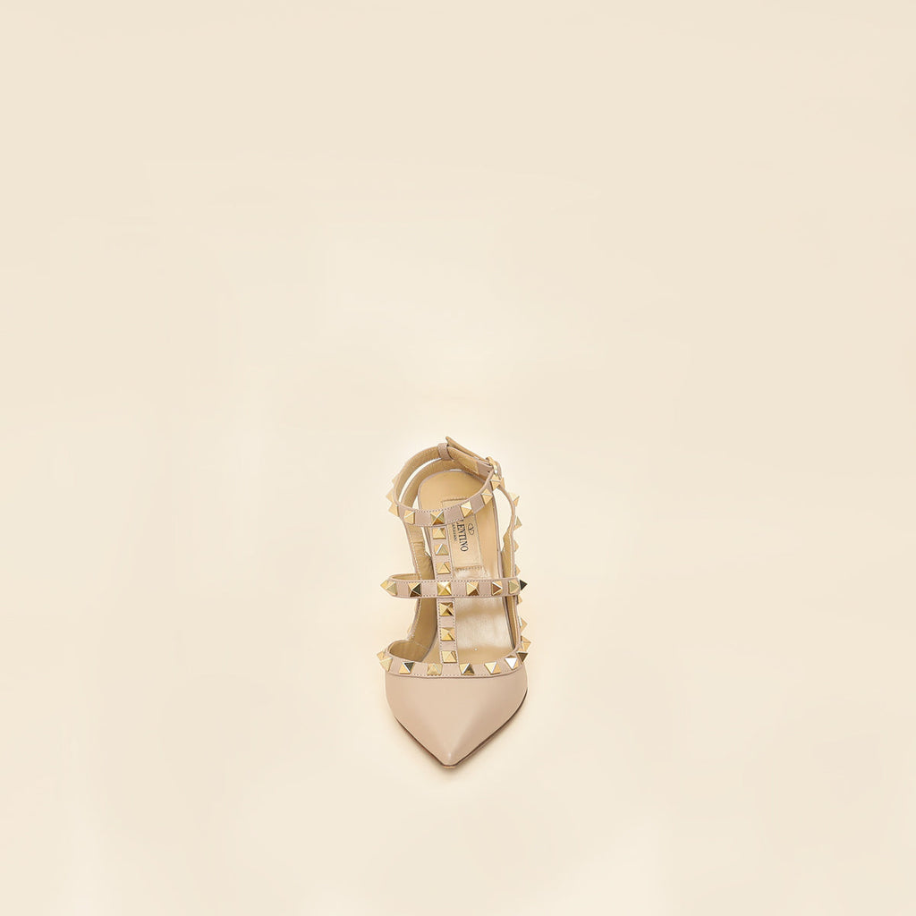 Valentino Poudre Rockstud Caged Slingback Pump 36.5
