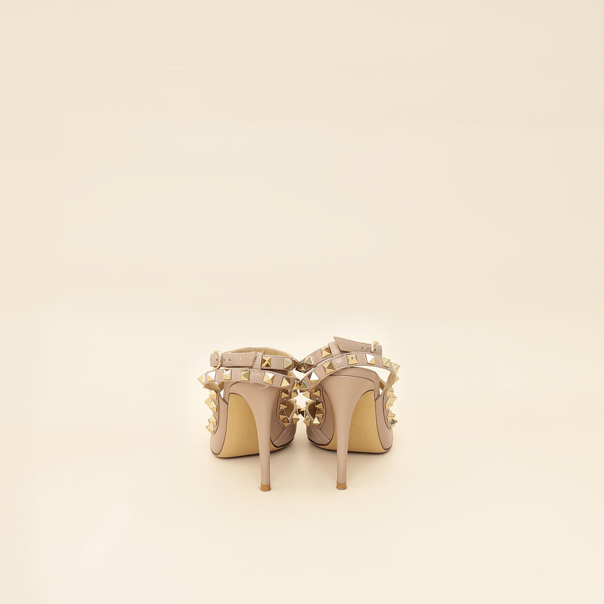 Valentino Poudre Rockstud Caged Slingback Pump 36.5