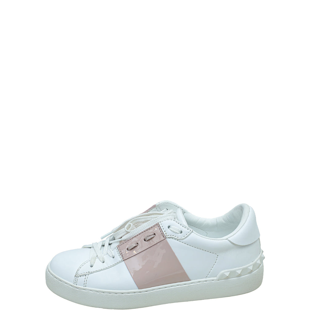 Valentino Bicolor Rockstud Untitled Sneakers 36
