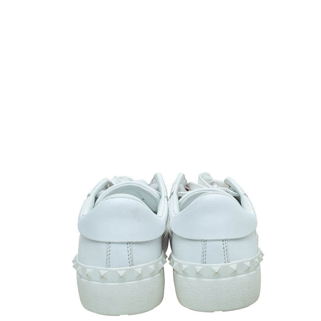 Valentino Bicolor Rockstud Untitled Sneakers 36