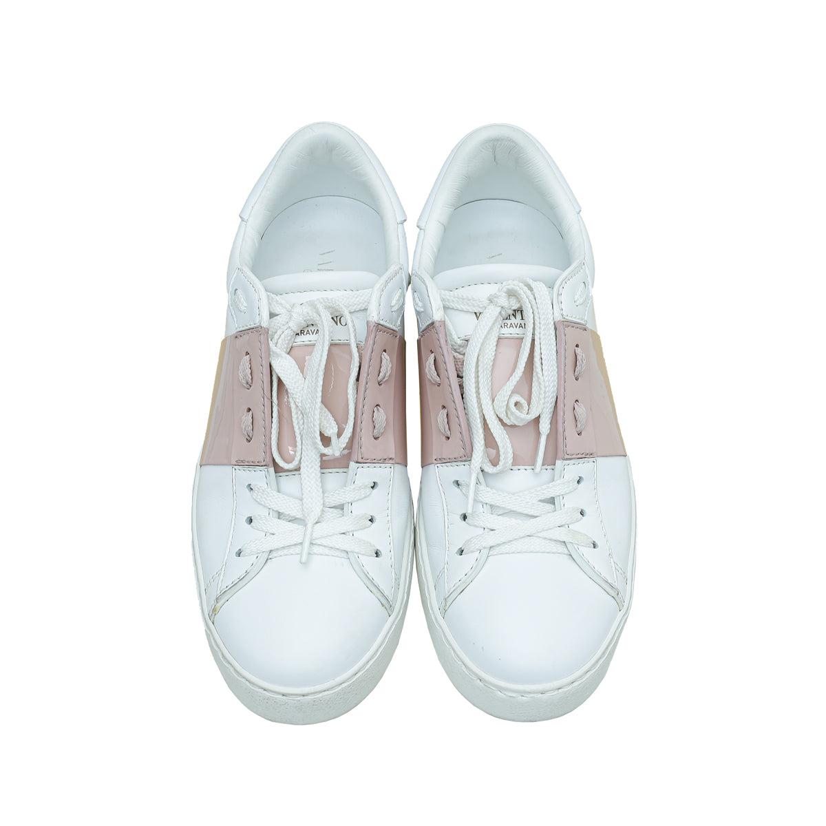 Valentino Bicolor Rockstud Untitled Sneakers 36