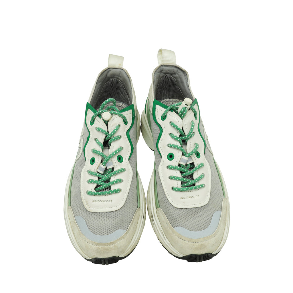 Valentino Bicolor VLogo Lace Up Sneaker 37.5