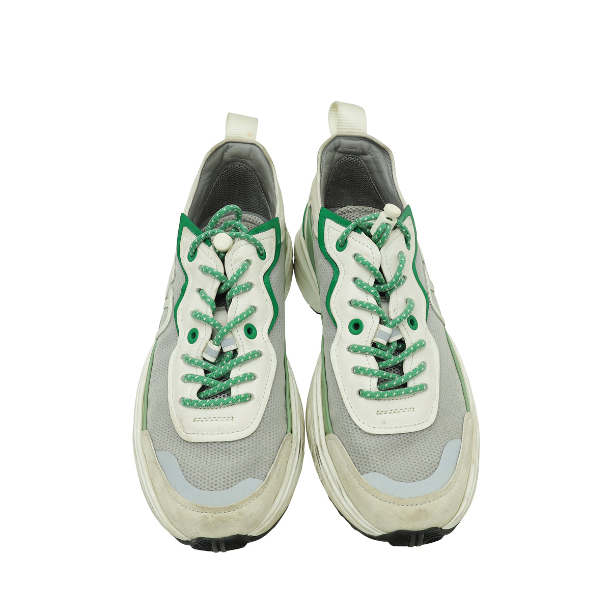 Valentino Bicolor VLogo Lace Up Sneaker 37.5