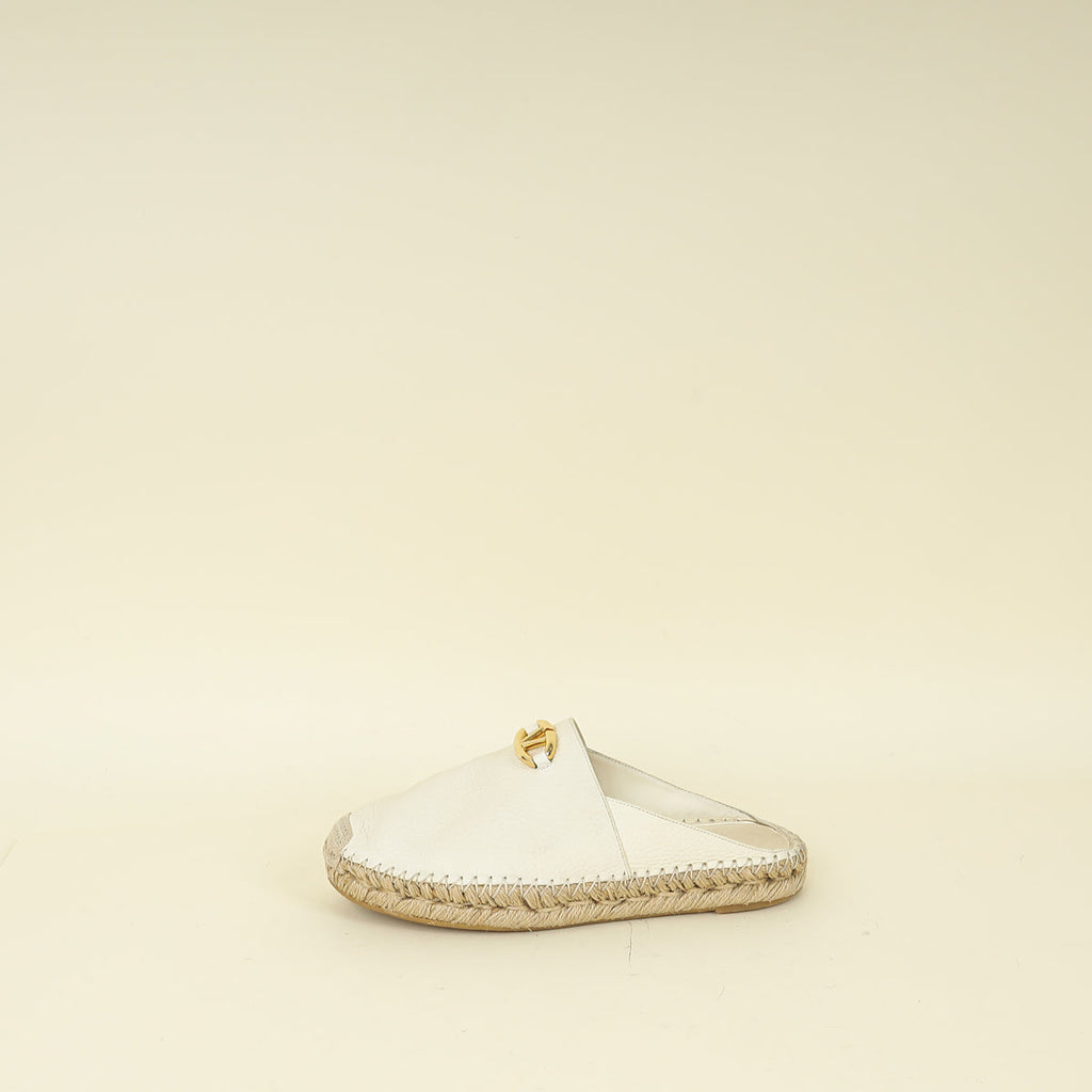 Valentino Ivory VLogo Mule 37