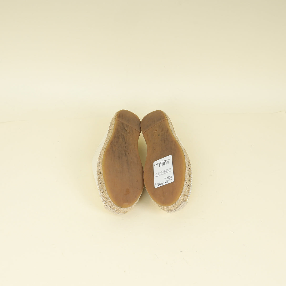 Valentino Ivory VLogo Mule 37