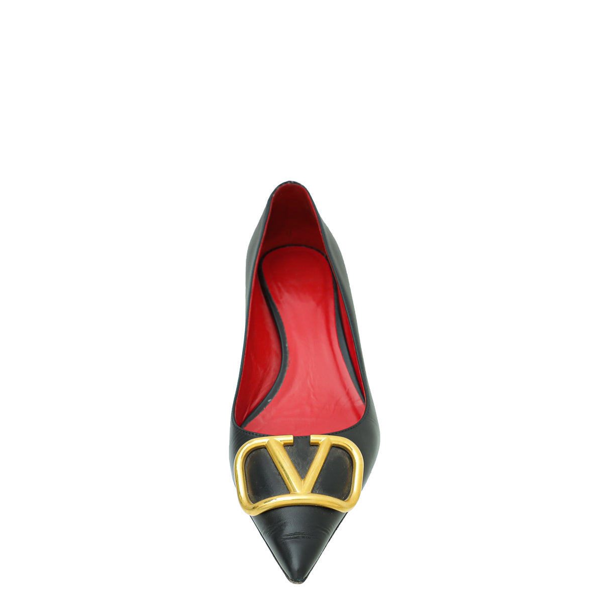 Valentino Black Vlogo Pump 37