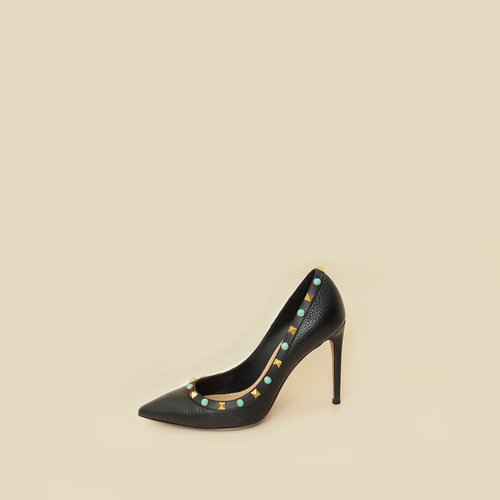 Valentino Rockstud Rolling Pumps 38.5