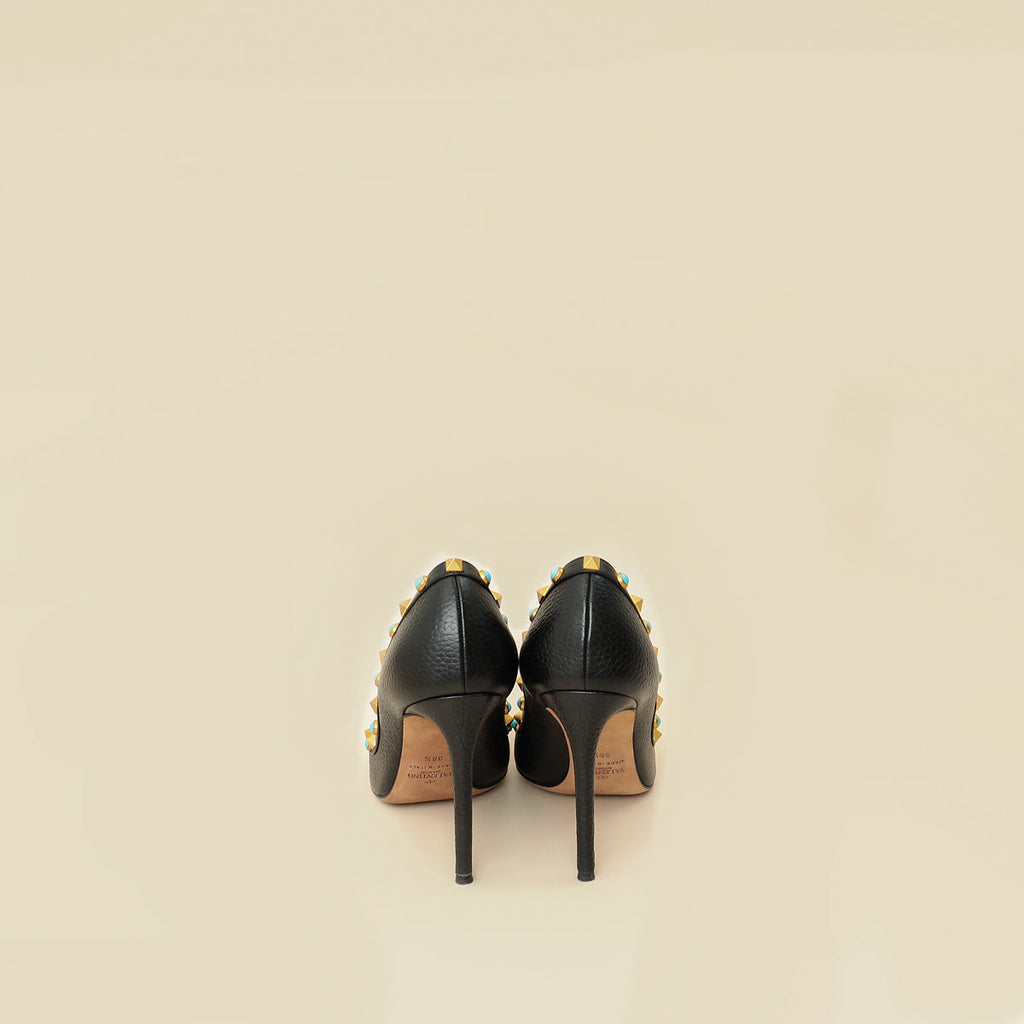 Valentino Rockstud Rolling Pumps 38.5
