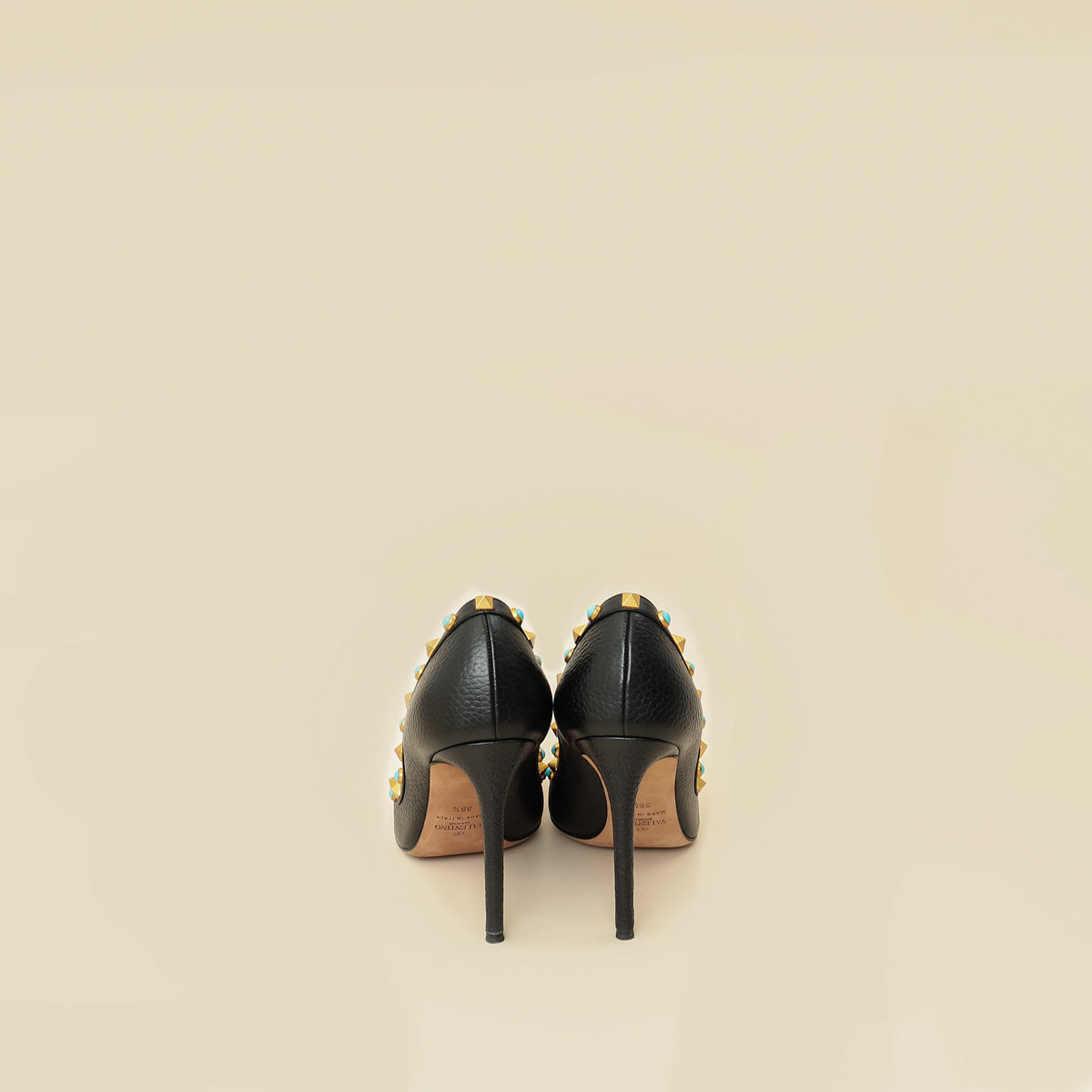 Valentino Rockstud Rolling Pumps 38.5