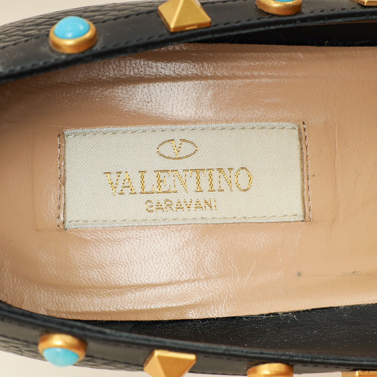 Valentino Rockstud Rolling Pumps 38.5