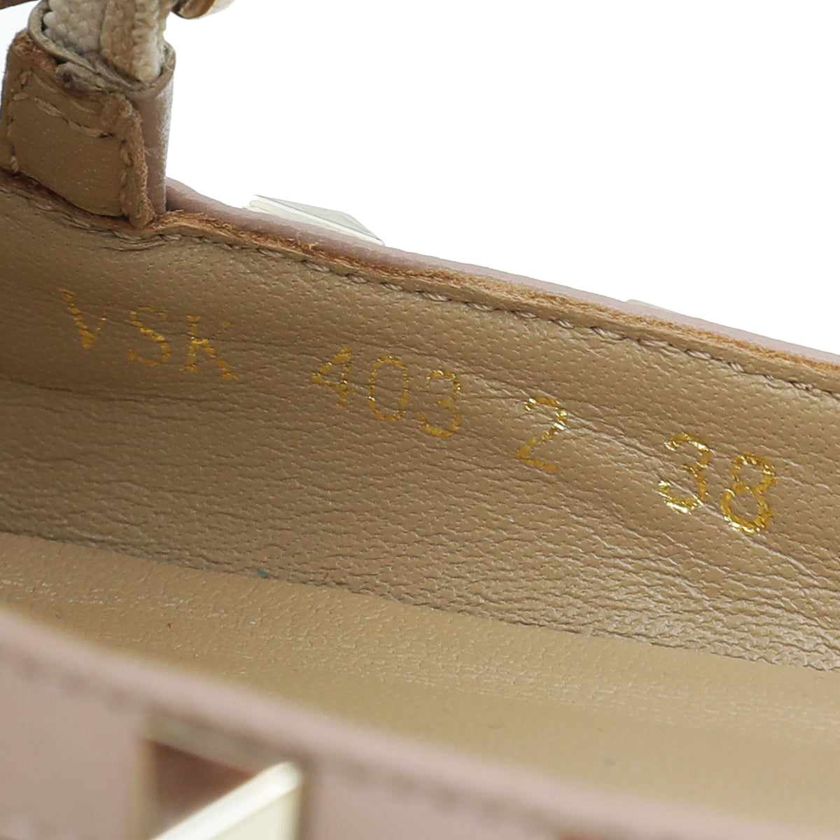 Valentino Black Rockstud Caged Ankle Strap Ballerina 38