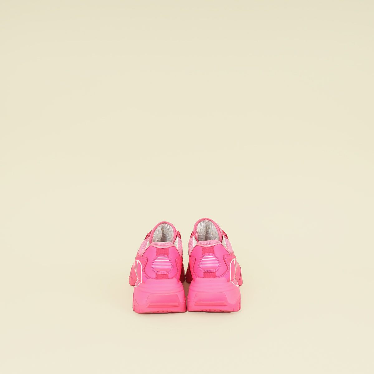 Valentino Fuchsia Vlogo Climbers Sneakers 38