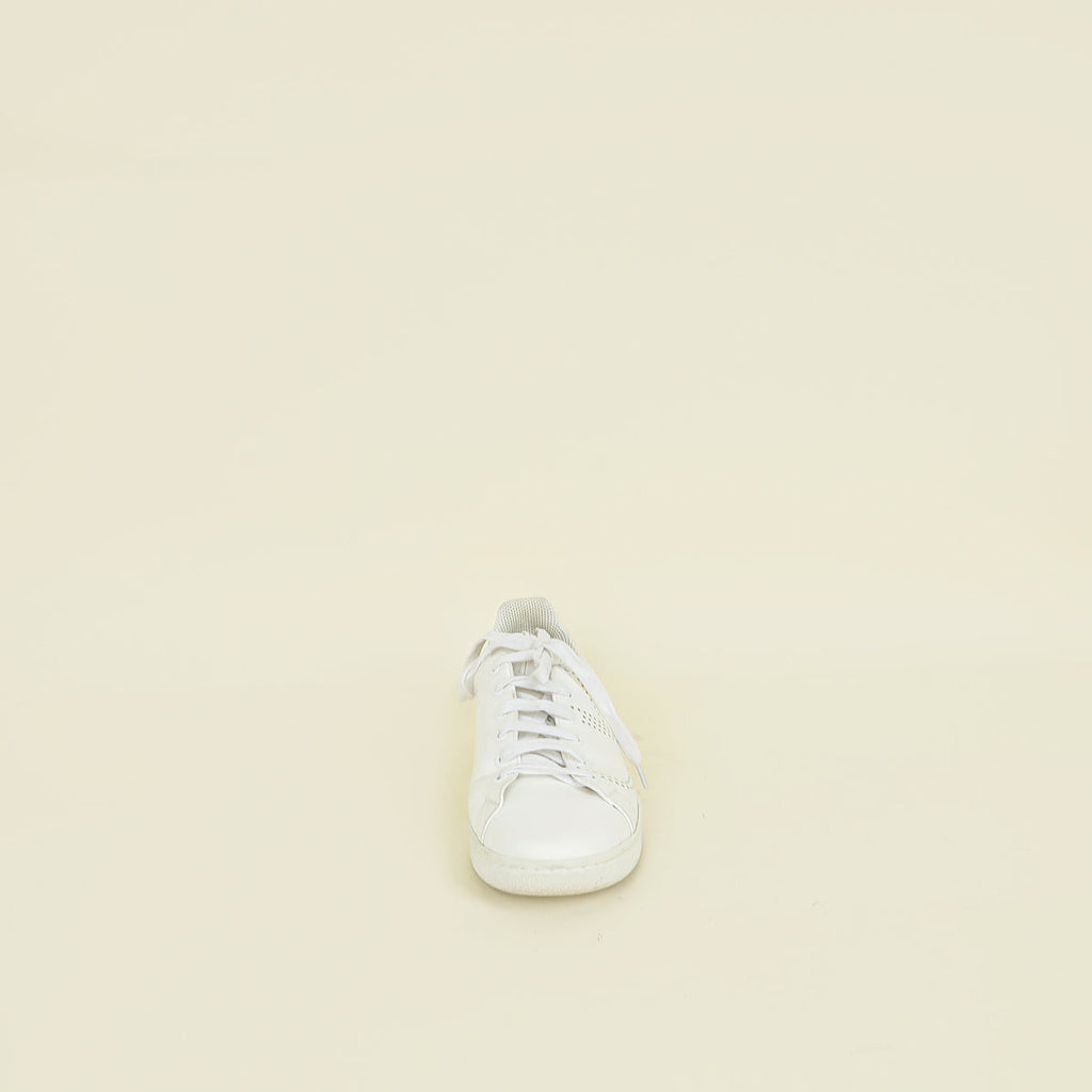 Valentino White Perforated V Logo Sneakers 38