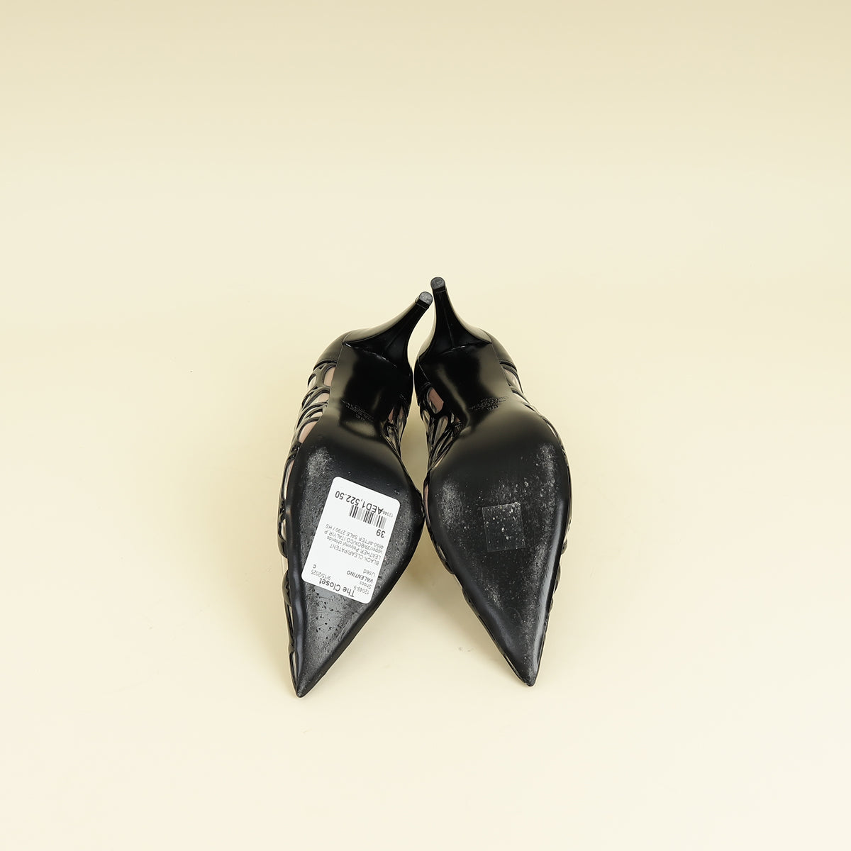 Valentino Bicolor Toile Iconographe 90 Pumps 39