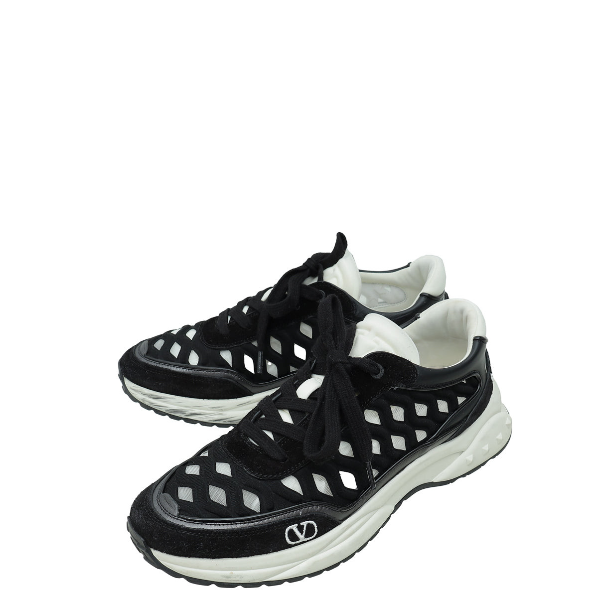 Valentino Bicolor Ready Go Runner Sneakers 39