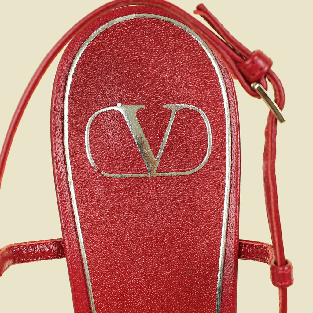 Valentino Bicolor VLogo Iconographe Slingback Pumps 39