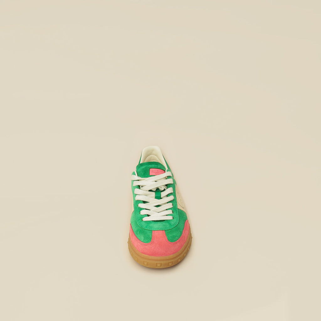 Valentino Bicolor Vlogo Upvillage Suede Sneaker 39