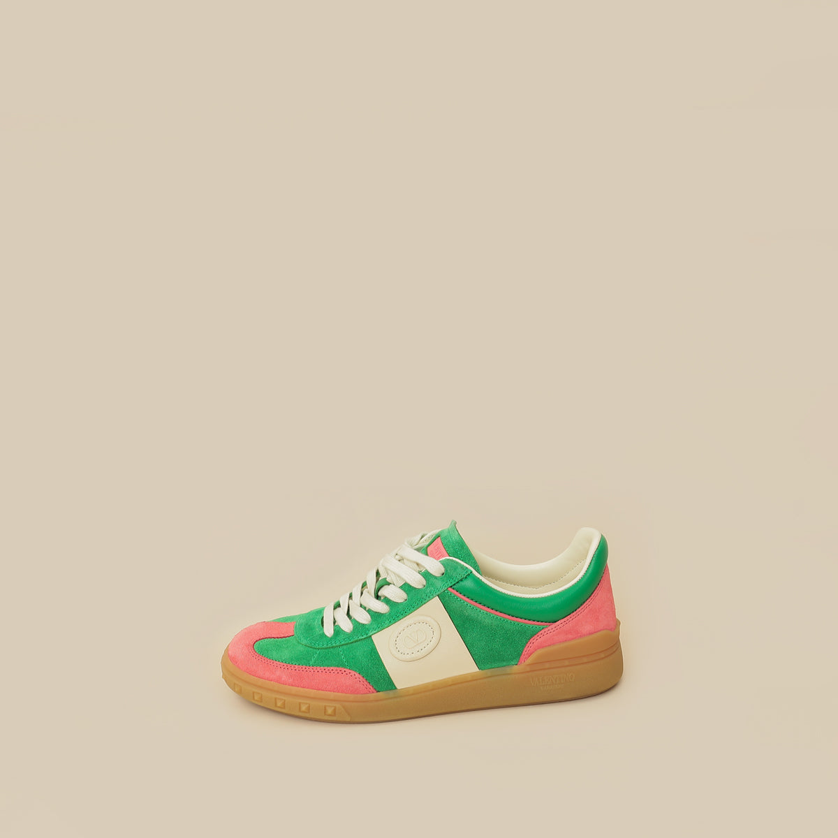 Valentino Bicolor Vlogo Upvillage Suede Sneaker 39