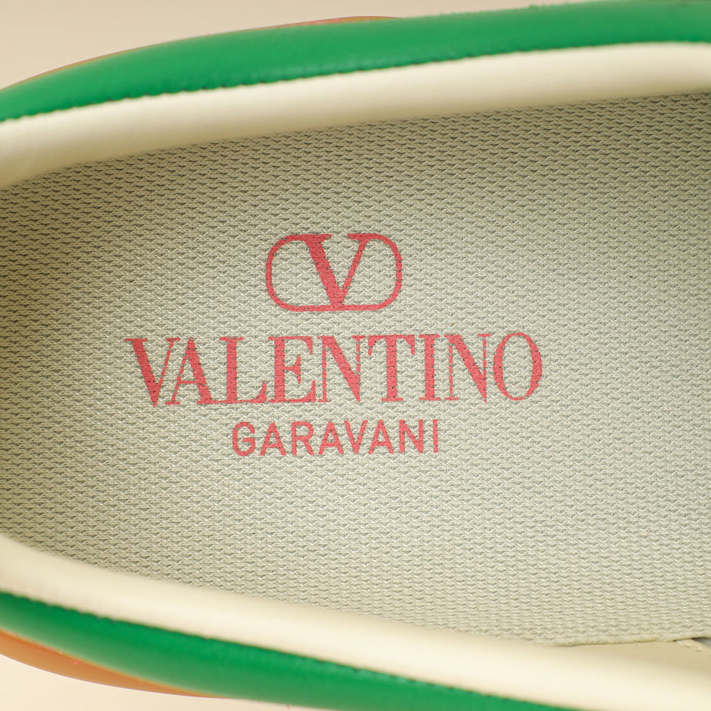 Valentino Bicolor Vlogo Upvillage Suede Sneaker 39